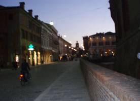 Ferrara at dusk