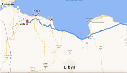 Benghazi to Camp Giado
