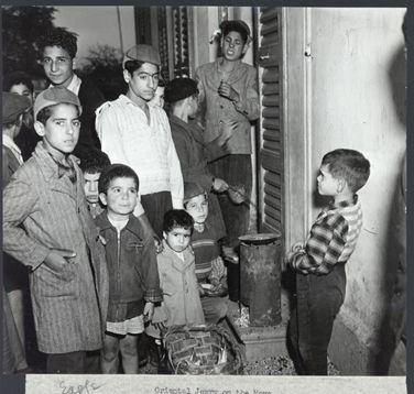 Jewish children from Tripoli in Italy